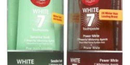 FREE Sample of Luster White 7 Toothpaste!