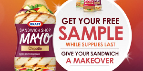 FREE Kraft Sandwich Shop Mayo Sample!
