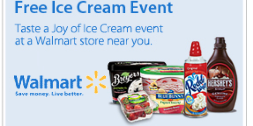 Walmart: FREE Ice Cream Sundae!!