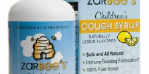 Snag a FREE Bottle of ZarBee's Cough Syrup!