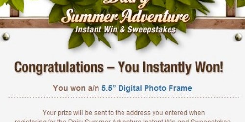 Summer Adventure Sweepstakes: 1,635 Winners!