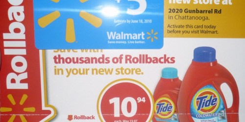 Did You Receive a FREE $5 Walmart Gift Card?!