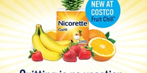 FREE Sample of Nicorette Fruit Chill Gum!