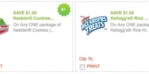 *HOT* New Keebler & Kellogg’s Coupons!