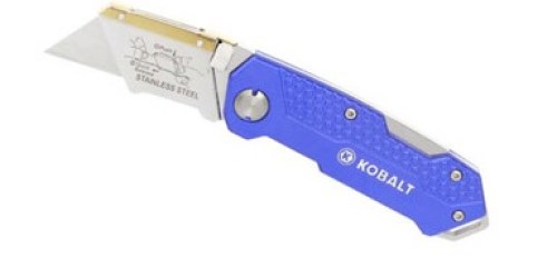 Lowe's: FREE Kobalt Lock-Back Utility Knife!