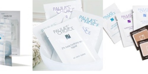 Paula’s Choice: 15% off + FREE Shipping + FREE Makeup Bag + FREE Samples!