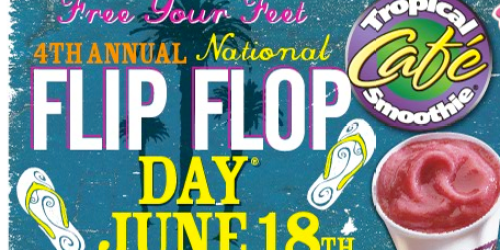 Tropical Smoothie Cafe: FREE Smoothie (6/18)!