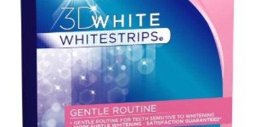 Amazon: Crest 3D Whitestrips 28 ct $9.65 Shipped!