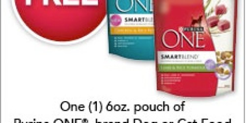 PetSmart: FREE Purina One Dog or Cat Food!