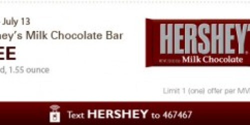 Food Lion: FREE Hershey’s Milk Chocolate Bar!