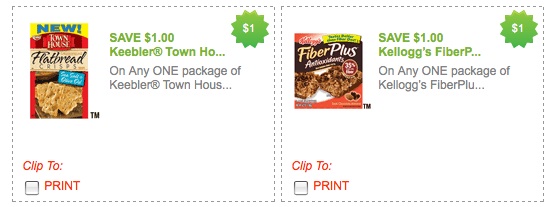 High Value $1/1 Keebler &amp; Kellogg's Coupons!