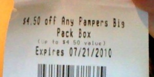 CVS: $4.50/1 Pampers Big Box Coupon Printing?!