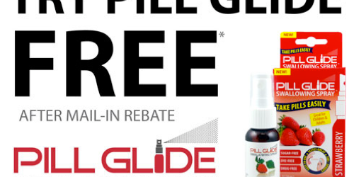 Pill Glide Swallowing Spray: Try Me Free Rebate!