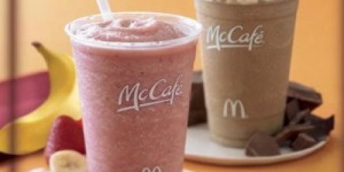 McDonald’s: FREE Smoothie or Frappe Peelie Coupons?!