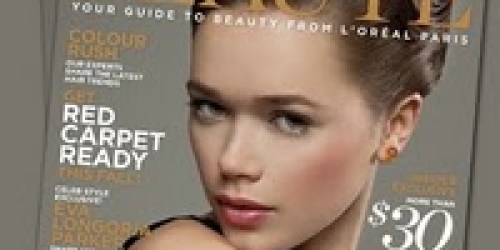 FREE L'Oreal Magazine With Samples & Coupons (Canada Only!)