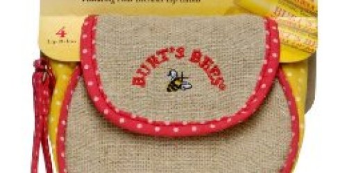 Target: Burt's Bees Lip Balm Set $5.39 Shipped!