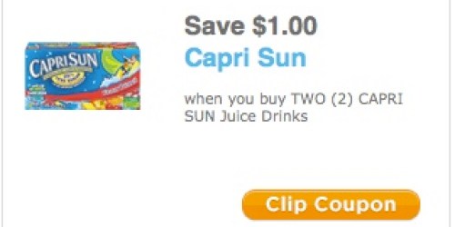 New Kraft Coupons: Capri Sun, Oscar Mayer…
