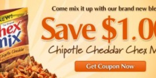 High Value $1/1 Chex Mix Coupon!
