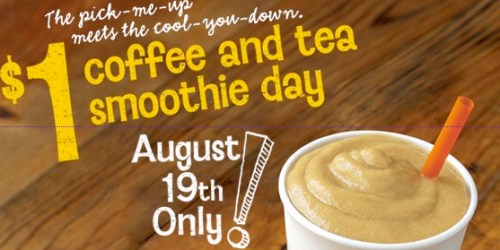 Jamba Juice: $1 Coffee & Tea Smoothies (8/19)!