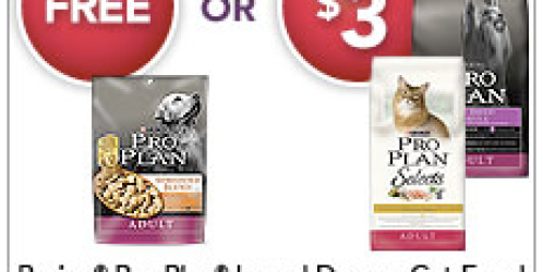 PetSmart: FREE Purina Pro Plan Pet Food!