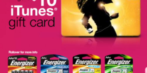 Sam's Club: Energizer Batteries Purchase = FREE $10 iTunes Gift Cards!