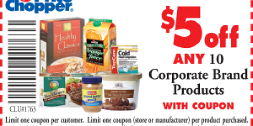 Price Chopper: $5/10 Corporate Brand Products!
