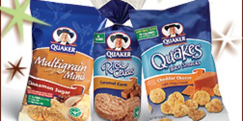 New $1/2 Quaker Rice Snacks Coupon = $0.50?!
