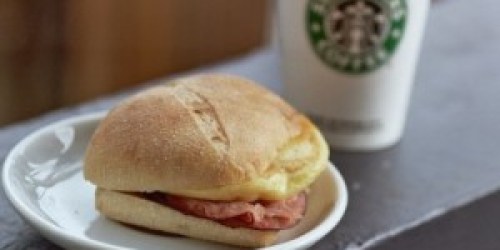 Starbucks: FREE Artisan Breakfast Sandwich for New Rewards Members!