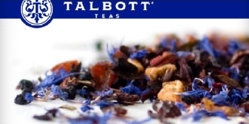 Groupon: $25 Talbott Teas Certificate Only $10!