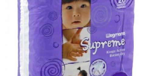 Wegmans: $0.99 Jumbo Pack of Diapers!