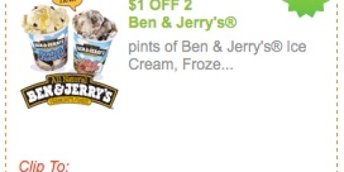 New Coupons: Axe, Ben & Jerry's, Sparkle…