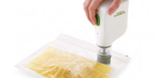 FoodSaver Handheld Vacuum System ONLY $3.60 Shipped (Regularly $19.99!)