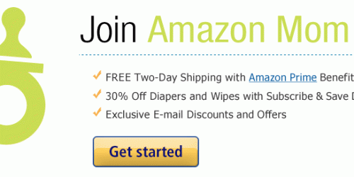 *HOT!* Join Amazon Mom = FREE 2 Day Shipping With Amazon Prime + 30% off Diapers & More!