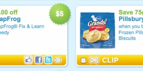 New Coupons: Old El Paso, LeapFrog, Tilex…