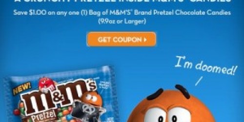 Rare $1/1 M&M's Pretzel Coupon