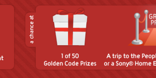 Redbox Giveaway = FREE Rental + More Prizes!