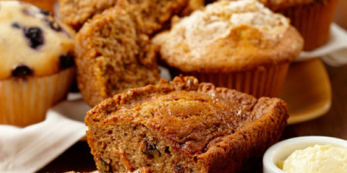 Mimis Cafe: FREE 4-Pack Muffins w/ Breakfast