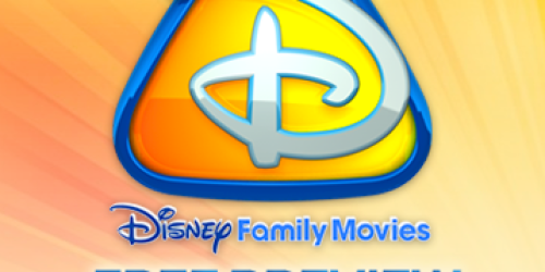 FREE Disney on Demand Movies (starts 9/2)!