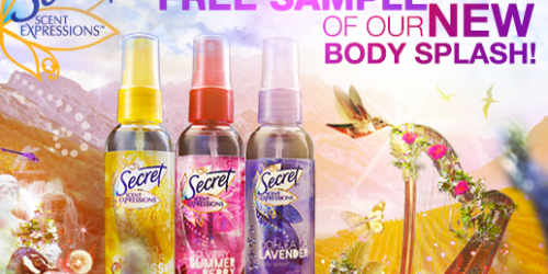 FREE Sample of Secret Body Splash!