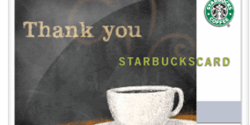 Giveaway: 40 Hip2Save Readers Win $15 Starbucks Gift Cards!!!