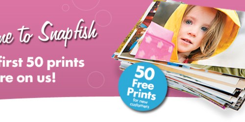Snapfish: *HOT!* 50 FREE Prints + FREE Shipping