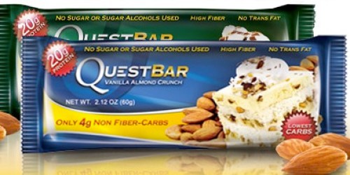 2 FREE Quest Protein Bars!