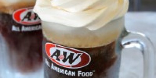 Free A&W Root Beer Float: No Purchase Required