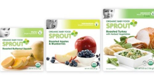 Sprout Organic Baby Food Sampling Program