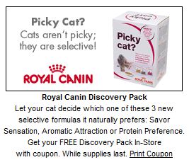 Royal canin $5 clearance coupon