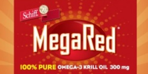 FREE Sample of Schiff MegaRed Omega-3 Krill Oil