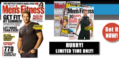 FREE Subscription to Men’s Fitness Magazine (Available Again!)