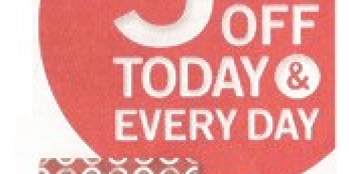 Target: Save 5% on Purchases + Catalina Coupons?!