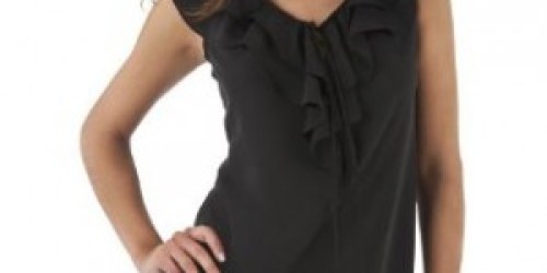 Mossimo Ruffle Blouse Only $7.20 Shipped