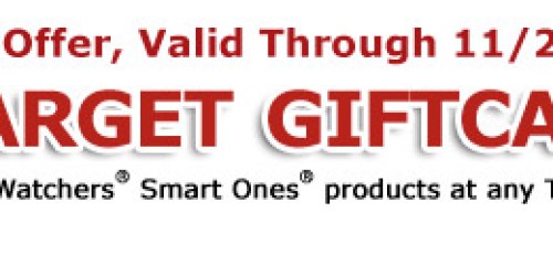 Free $5 Target Gift Card w/ 10 Smart Ones Coupon